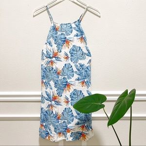 Roxy Blue Tropical Dress